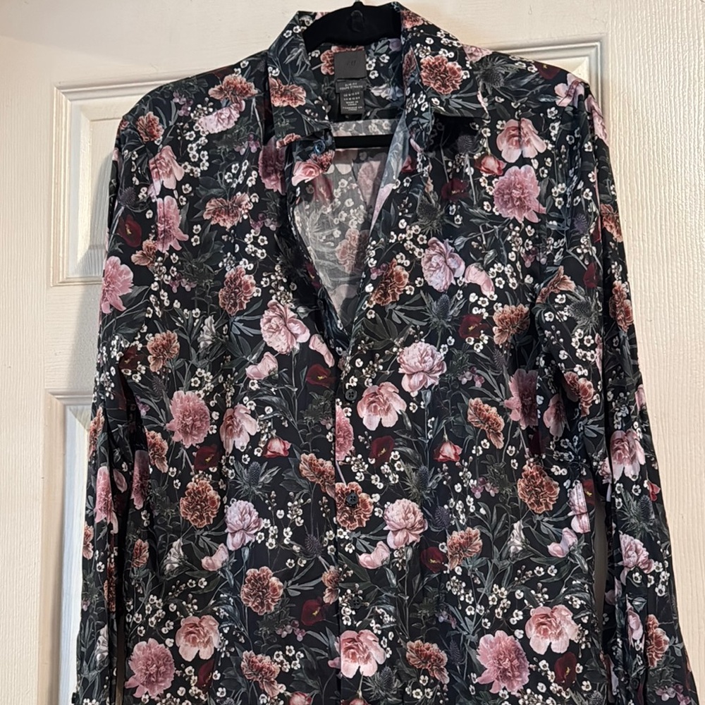 Floral Button-Up Shirt